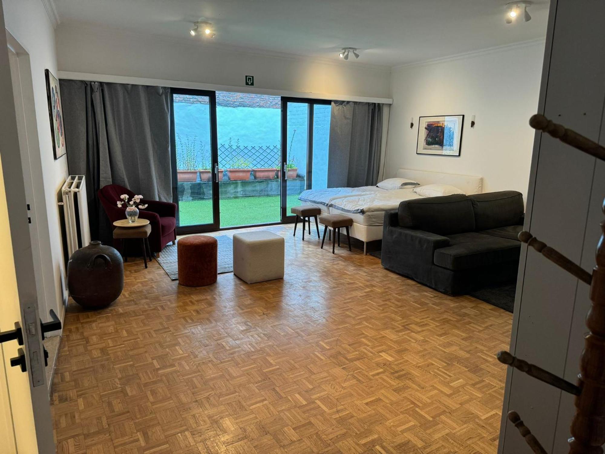 Garden Loft In City Center Meir 1Fl Antwerpen Kültér fotó